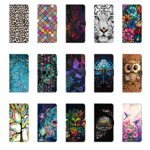 Tiger flower owl printed phone - tiger,
